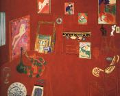 亨利 马蒂斯 : 红色的画室